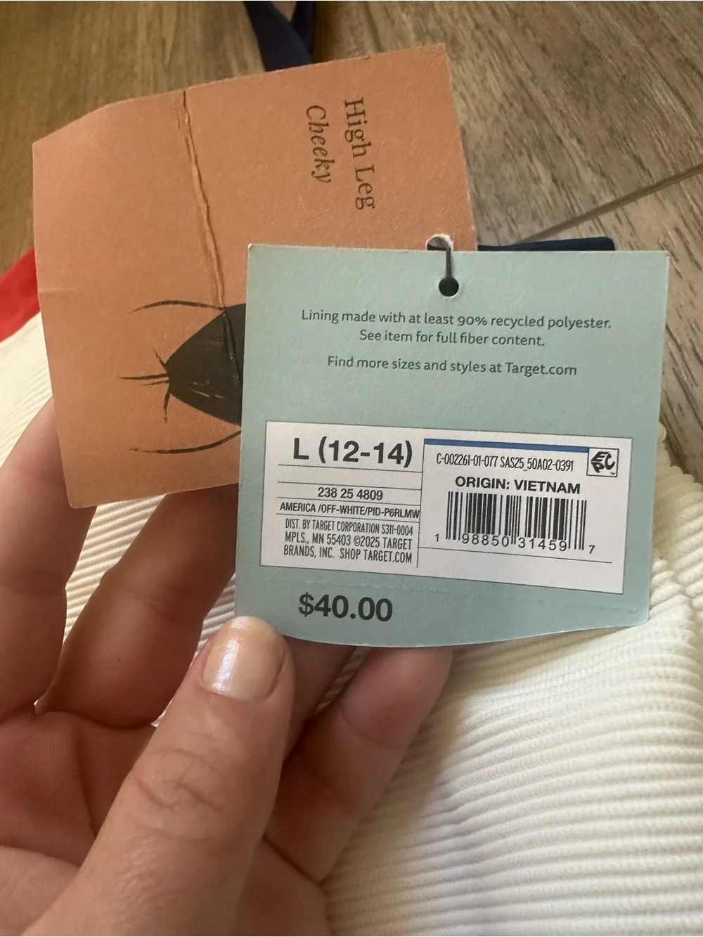 NWT! Shade & Shore Swimsuit, One Piece, Vacation, USA, Summer, L (12/14)